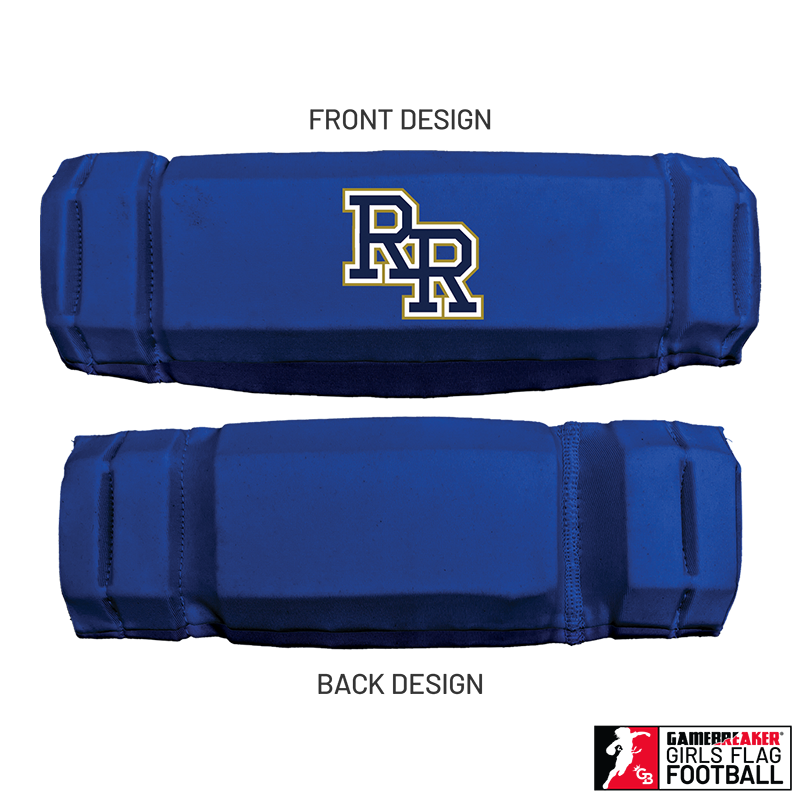 Cherokee Recreation & Parks Youth Girls Flag Football :: AURA Headband with Free Cinch Pack and GameBreaker Lip Protector Mouthpiece