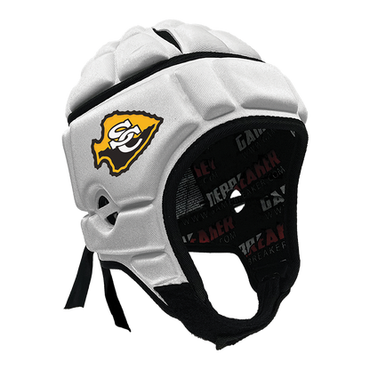 Sequoyah - Cherokee Recreation & Parks Youth Flag Football :: GameBreaker Headgear with Free Cinch Pack and Gamebreaker Lip Protector Mouthpiece