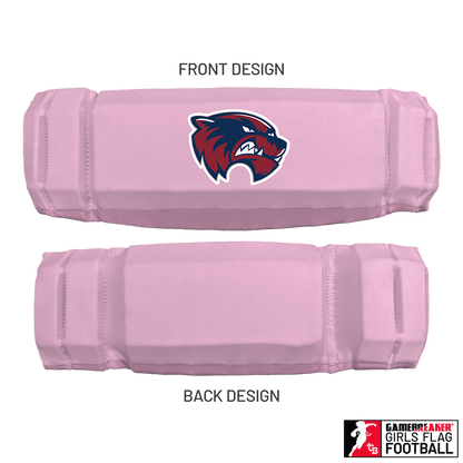 Cherokee Recreation & Parks Youth Girls Flag Football :: AURA Headband with Free Cinch Pack and GameBreaker Lip Protector Mouthpiece