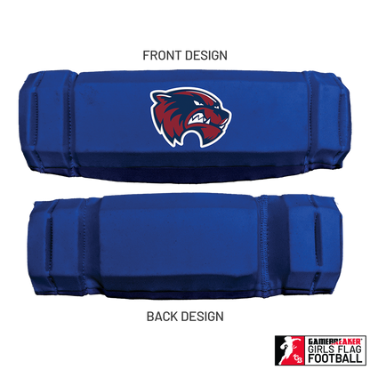 Cherokee Recreation & Parks Youth Girls Flag Football :: AURA Headband with Free Cinch Pack and GameBreaker Lip Protector Mouthpiece