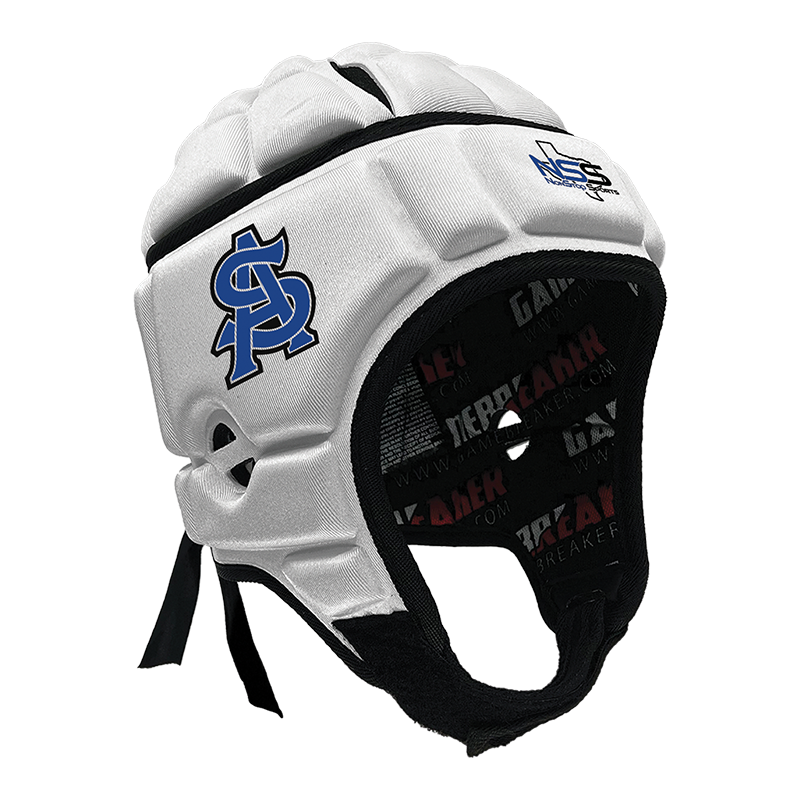 All Saints Trojans :: GameBreaker or GameBreaker-Pro Headgear with Free Cinch Pack and Lip Protector Mouthguard