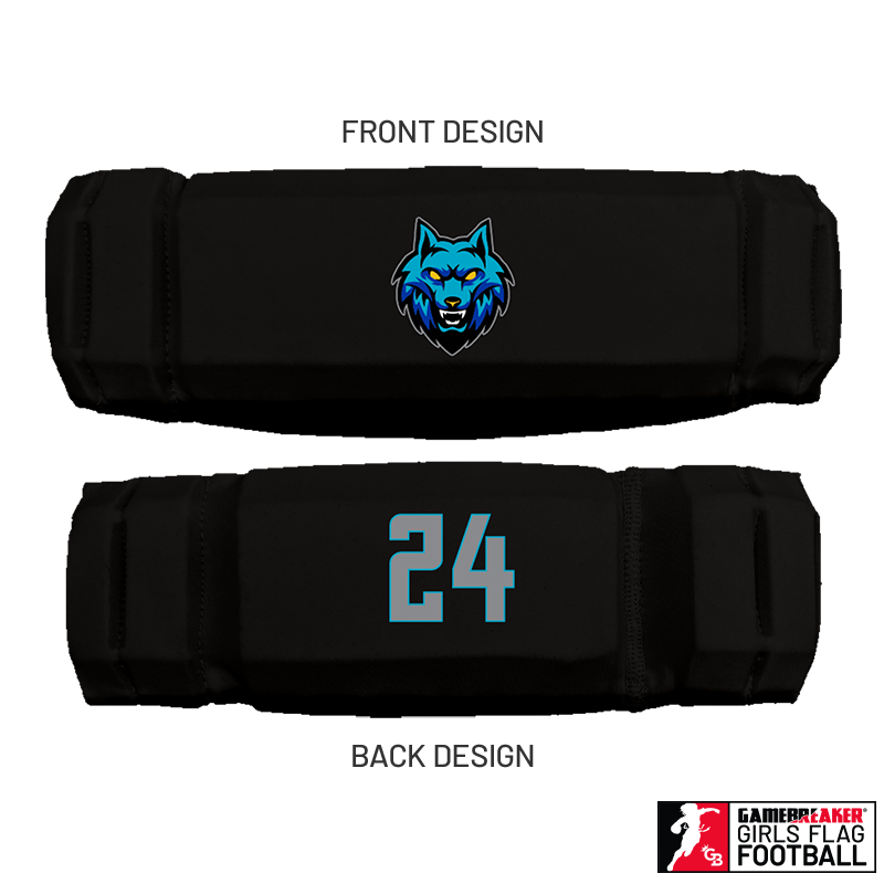 Alpha Titans Flag Football :: AURA HEADBAND WITH FREE CINCH PACK AND GAMEBREAKER LIP PROTECTOR MOUTH GUARD
