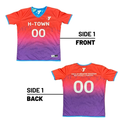YMCA of Greater Houston :: Lightweight Reversible Multi-Sport Jersey
