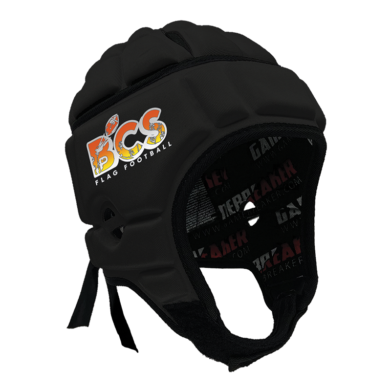 BCS Flag Football :: GameBreaker or GameBreaker-Pro Headgear with Free Cinch Pack and Lip Protector Mouthguard