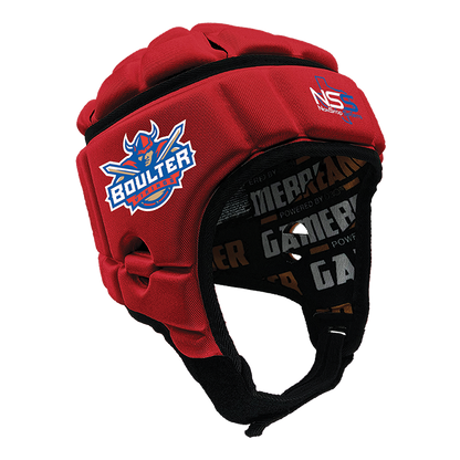 Boulter Vikings :: GameBreaker or GameBreaker-Pro Headgear with Free Cinch Pack and Lip Protector Mouthguard
