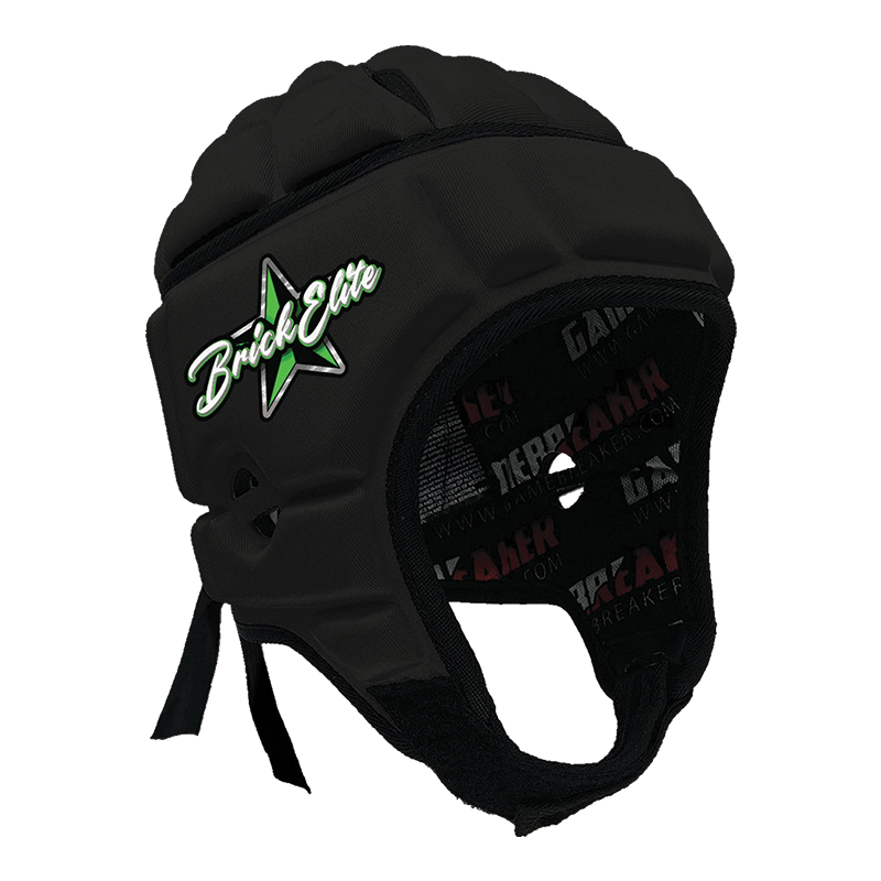 Brick Elite :: GameBreaker or GameBreaker-Pro Headgear with Free Cinch Pack and GameBreaker Lip Protector Mouthpiece