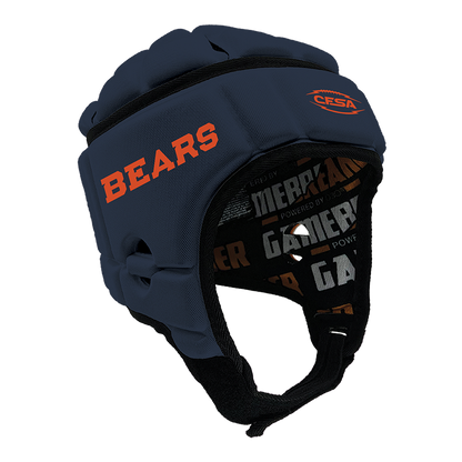 CFSA - Bears :: GameBreaker or GameBreaker-PRO Headgear WITH FREE CINCH PACK AND GAMEBREAKER LIP PROTECTOR MOUTH GUARD