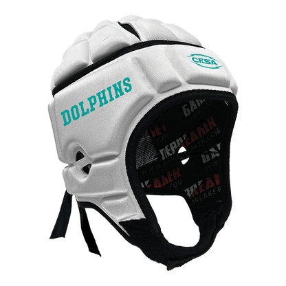 CFSA - Dolphins :: GameBreaker or GameBreaker-PRO Headgear With Free Cinch Pack And Gamebreaker Lip Protector Mouth Guard