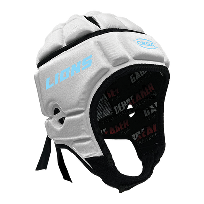 CFSA - Lions :: GameBreaker or GameBreaker-PRO Headgear With Free Cinch Pack And Gamebreaker Lip Protector Mouth Guard