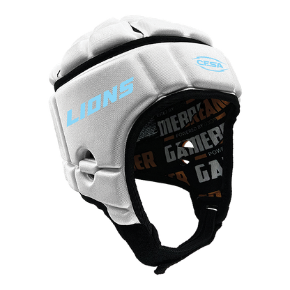 CFSA - Lions :: GameBreaker or GameBreaker-PRO Headgear With Free Cinch Pack And Gamebreaker Lip Protector Mouth Guard