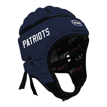 CFSA - Patriots :: GameBreaker or GameBreaker-PRO Headgear With Free Cinch Pack And Gamebreaker Lip Protector Mouth Guard