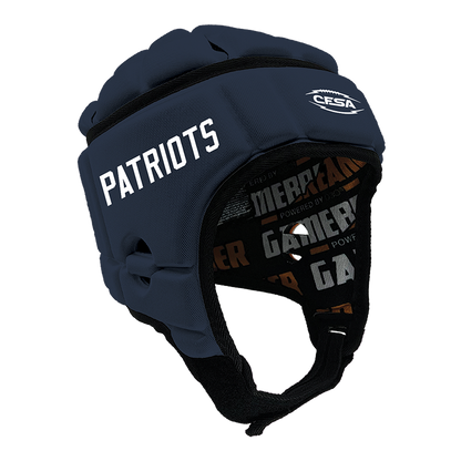 CFSA - Patriots :: GameBreaker or GameBreaker-PRO Headgear With Free Cinch Pack And Gamebreaker Lip Protector Mouth Guard