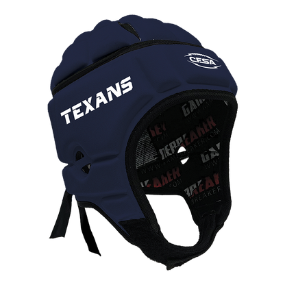 CFSA - Texans :: GameBreaker or GameBreaker-PRO Headgear With Free Cinch Pack And Gamebreaker Lip Protector Mouth Guard