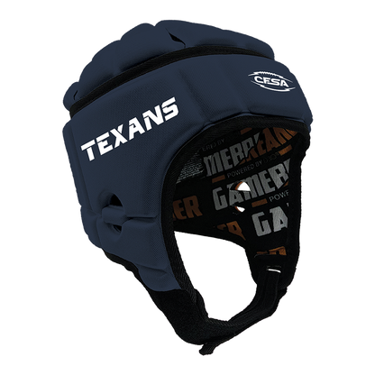 CFSA - Texans :: GameBreaker or GameBreaker-PRO Headgear With Free Cinch Pack And Gamebreaker Lip Protector Mouth Guard