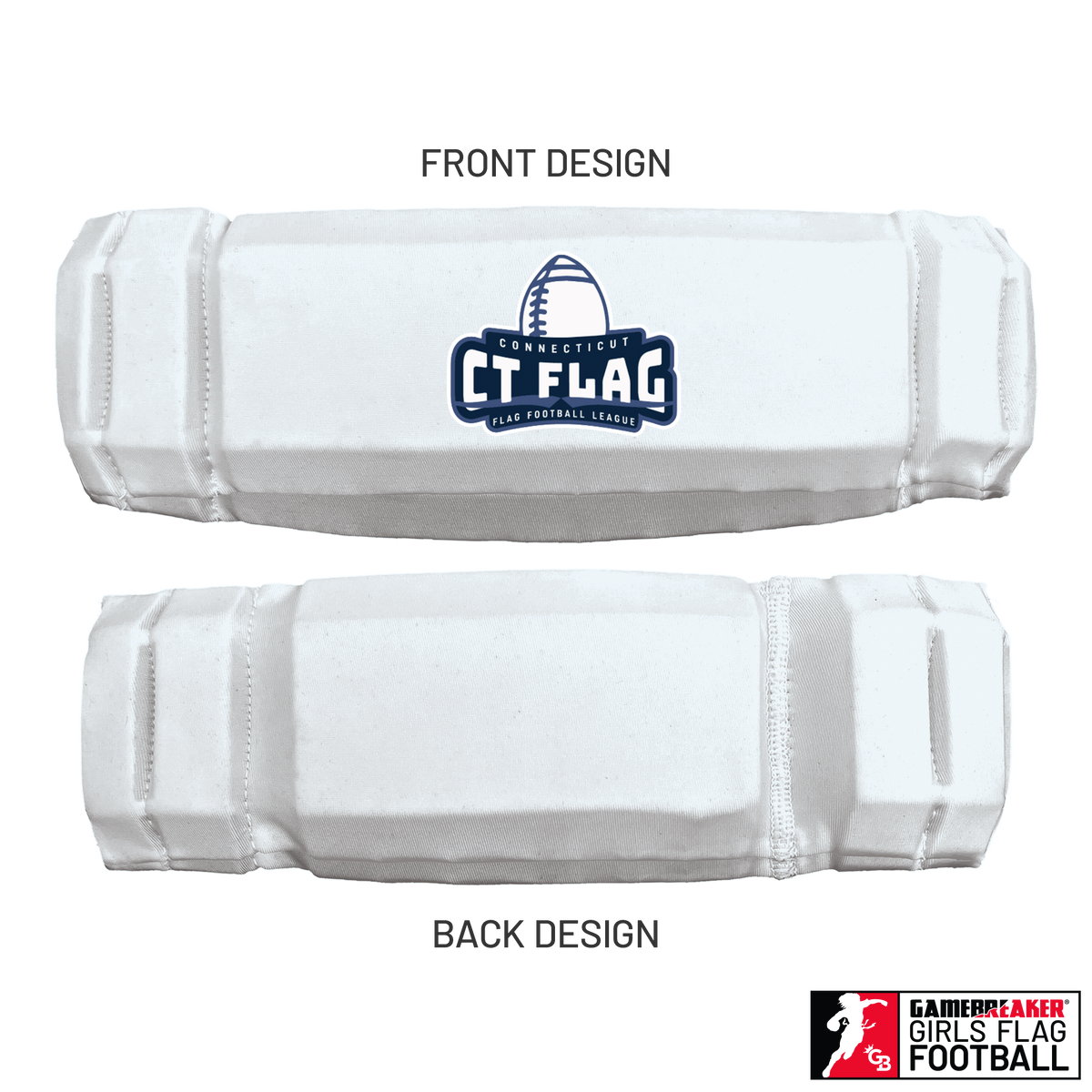 Connecticut Flag Football League :: AURA Headband with Free Cinch Pack and GameBreaker Lip Protector Mouthpiece