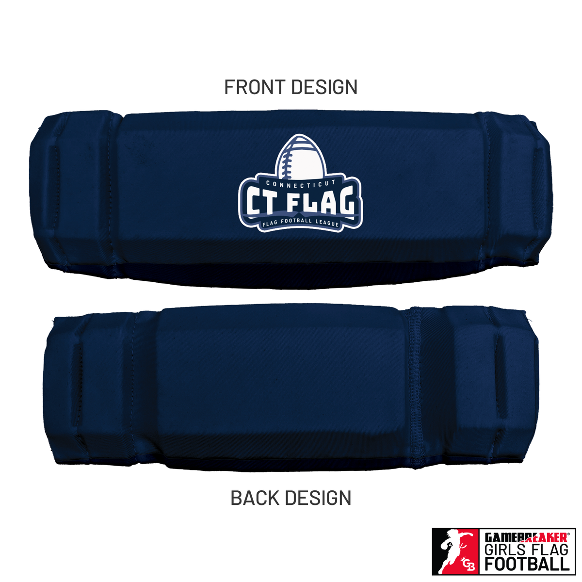 Connecticut Flag Football League :: AURA Headband with Free Cinch Pack and GameBreaker Lip Protector Mouthpiece
