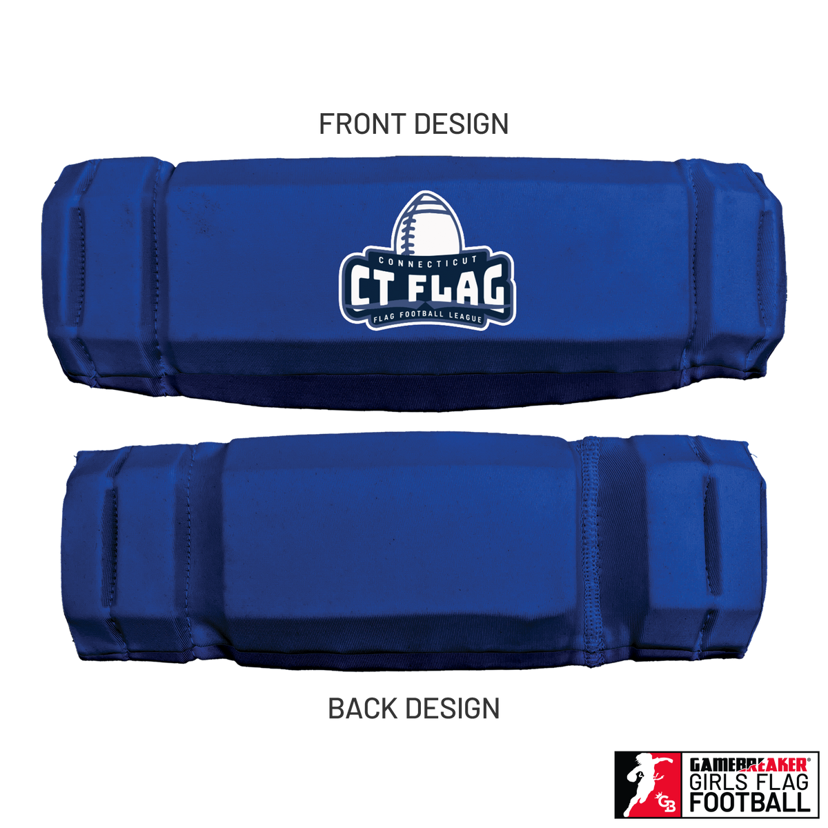 Connecticut Flag Football League :: AURA Headband with Free Cinch Pack and GameBreaker Lip Protector Mouthpiece