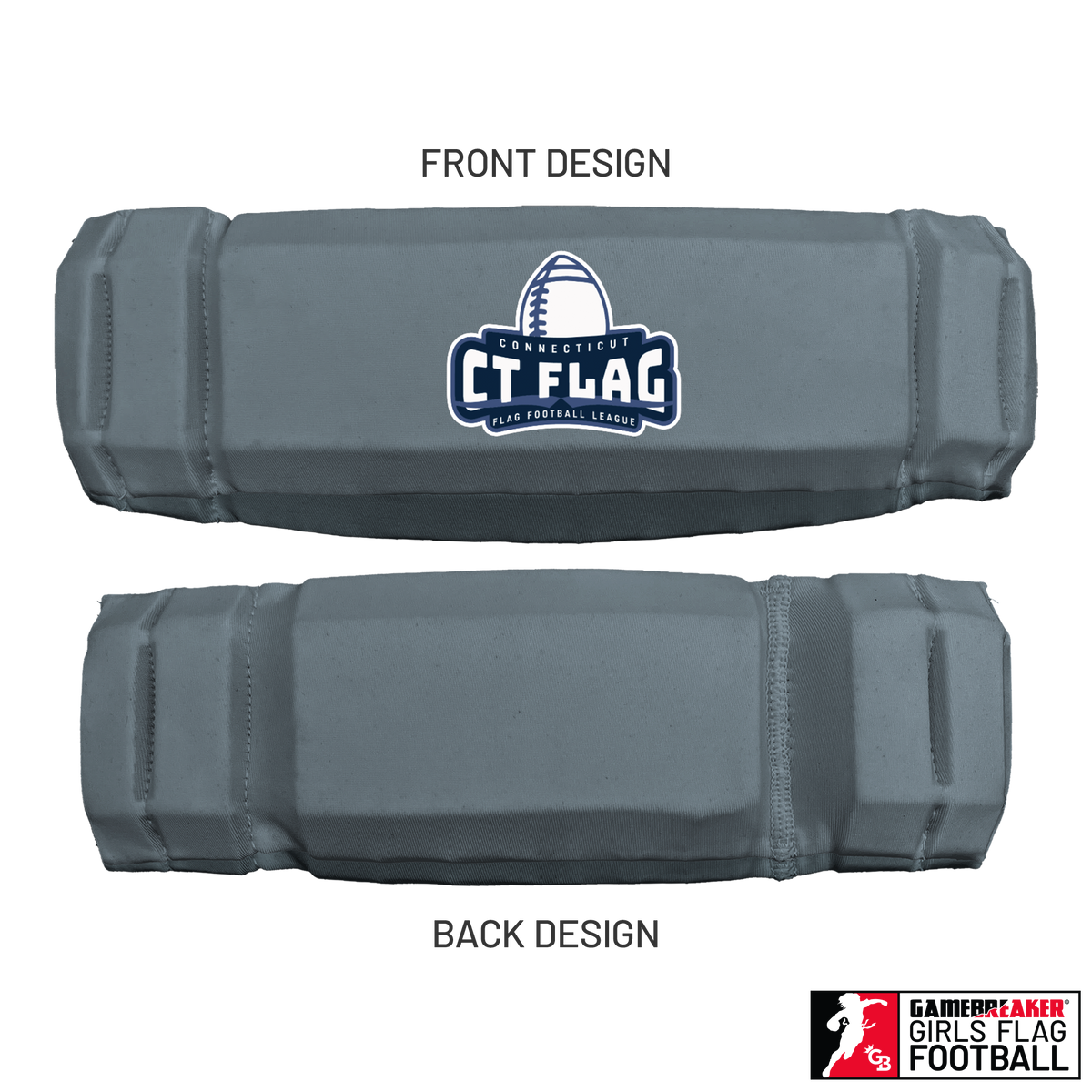 Connecticut Flag Football League :: AURA Headband with Free Cinch Pack and GameBreaker Lip Protector Mouthpiece