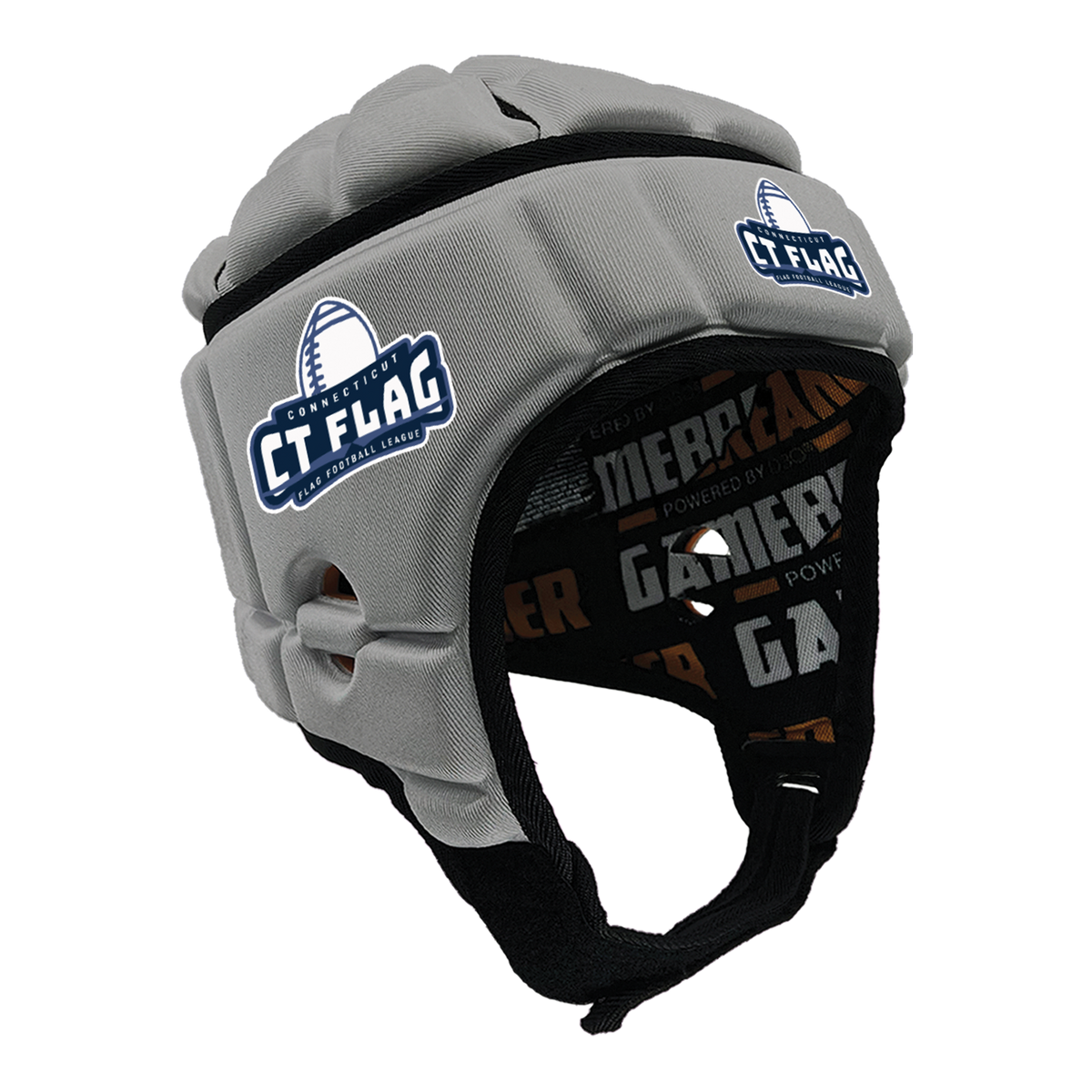 Connecticut Flag Football League :: GameBreaker or GameBreaker-Pro Headgear with Free Cinch Pack and Gamebreaker Lip Protector Mouthpiece