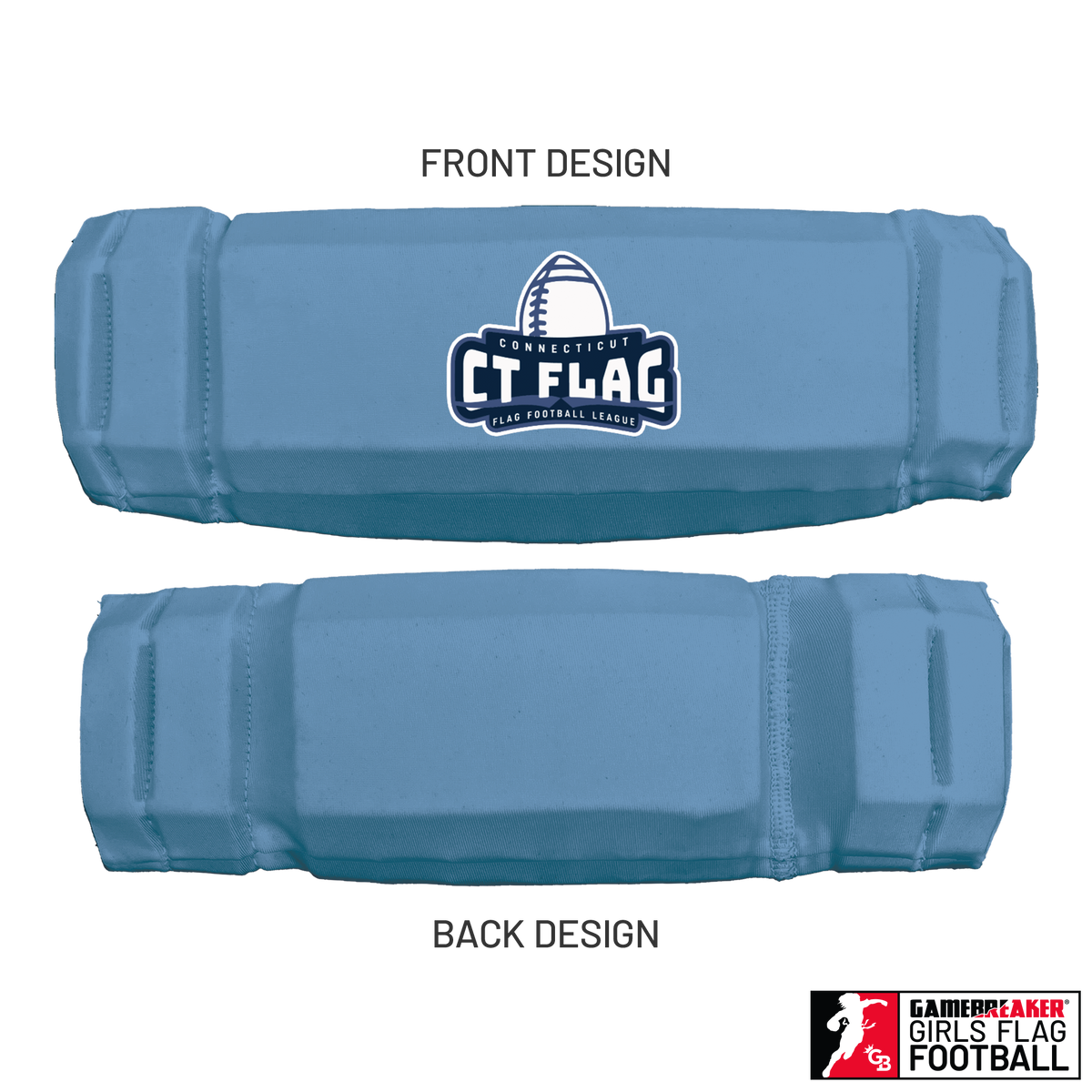 Connecticut Flag Football League :: AURA Headband with Free Cinch Pack and GameBreaker Lip Protector Mouthpiece