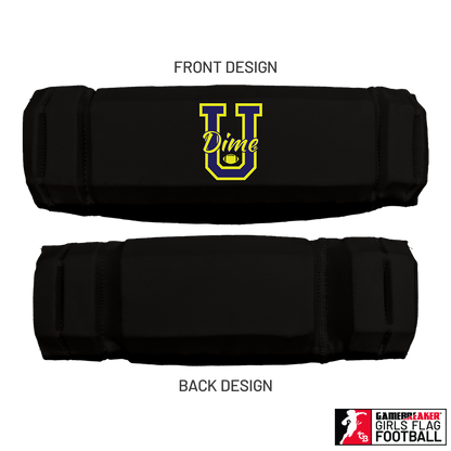 Dime U Girl's Flag Football :: Aura Headband With Free Cinch Pack And Gamebreaker Lip Protector Mouthpiece