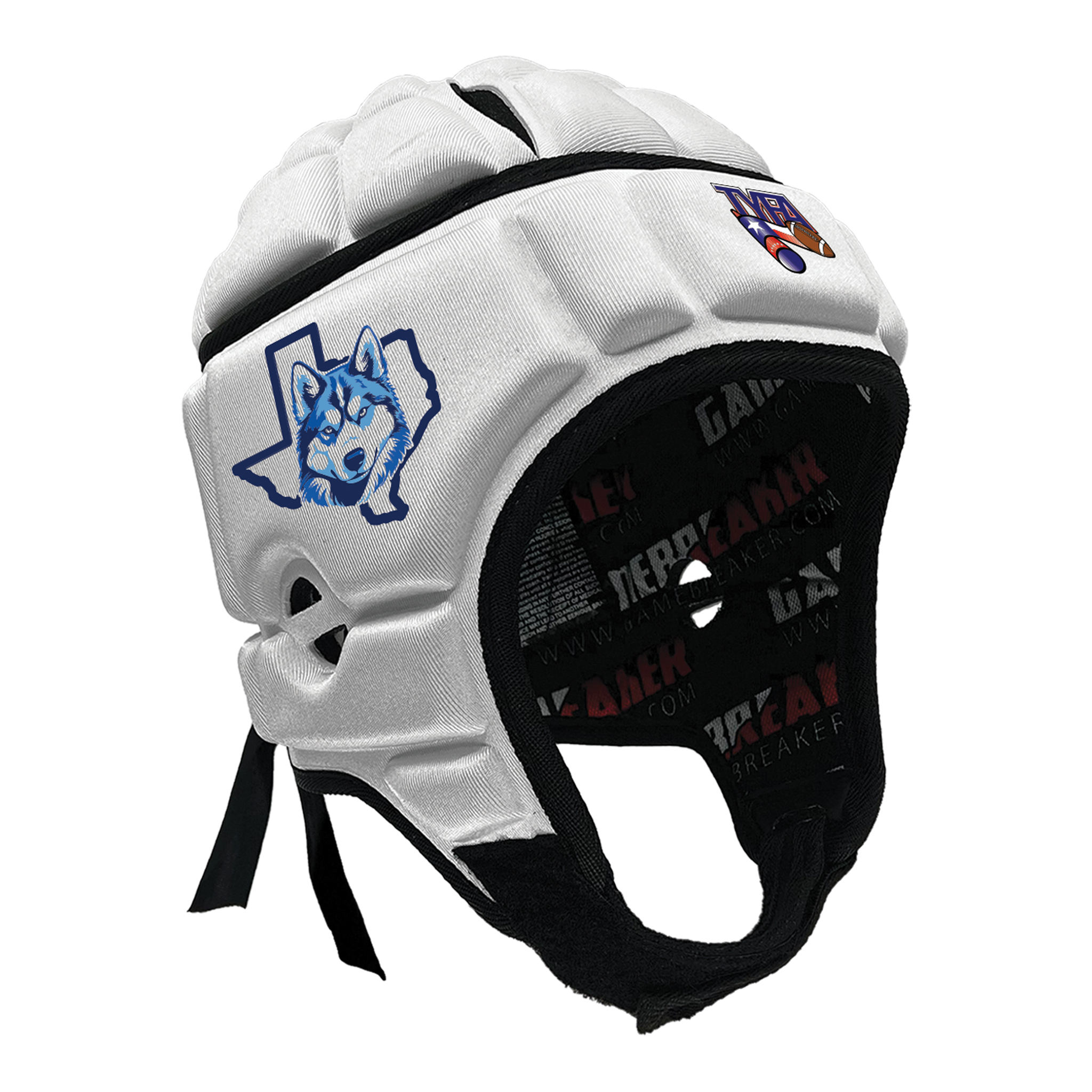 El Paso Huskies - TYFA :: GameBreaker or GameBreaker-Pro Headgear with Free Cinch Pack and Lip Protector Mouthguard