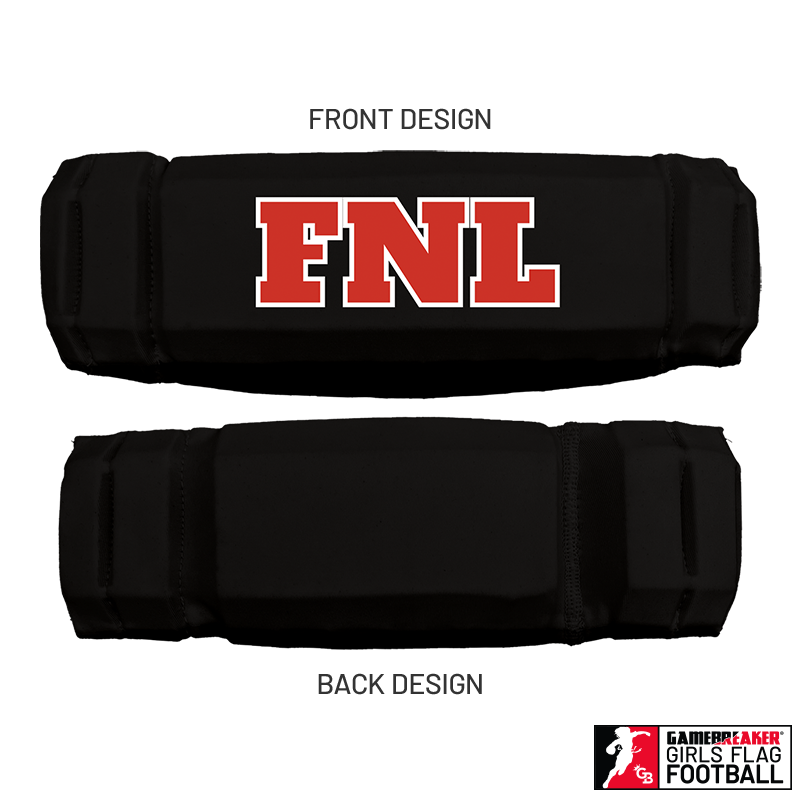 FRIDAY NIGHT LIGHTS WOMENS FLAG FOOTBALL :: AURA Headband with Free Cinch Pack and Lip Protector Mouthguard