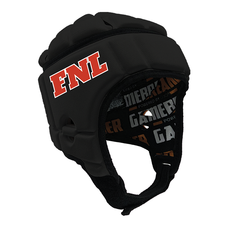 FRIDAY NIGHT LIGHTS WOMENS FLAG FOOTBALL :: GameBreaker or GameBreaker-Pro Headgear with Free Cinch Pack and Lip Protector Mouthguard