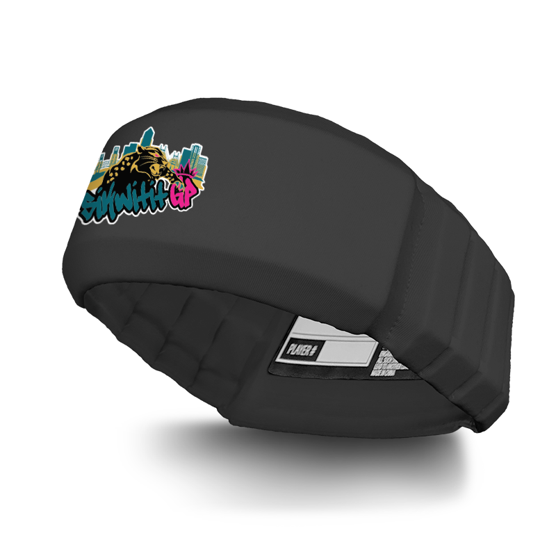 GIRLPOWER FLAG FOOTBALL :: AURA HEADBAND WITH FREE CINCH PACK AND LIP PROTECTOR MOUTH PIECE