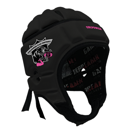 Girlpower Flag Football :: GameBreaker or GameBreaker-Pro Headgear With Free Cinch Pack And Gamebreaker Lip Protector Mouth Guard