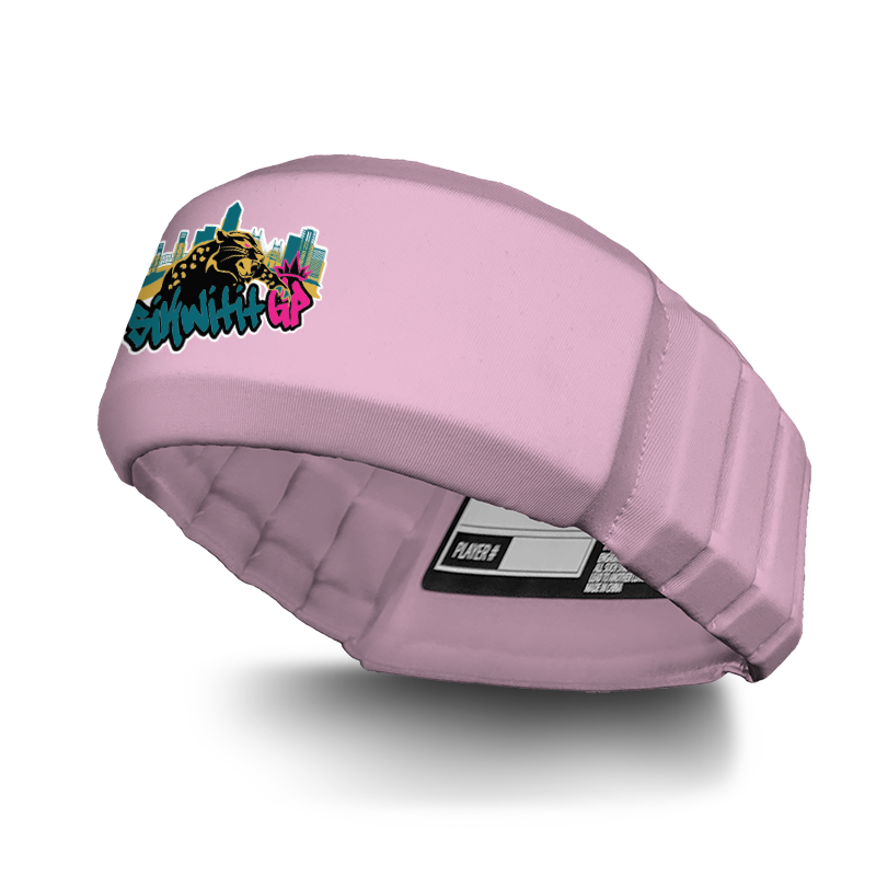 GIRLPOWER FLAG FOOTBALL :: AURA HEADBAND WITH FREE CINCH PACK AND LIP PROTECTOR MOUTH PIECE