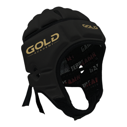 GOLD Academy :: GameBreaker or GameBreaker-Pro Headgear with Free Cinch Pack and Lip Protector Mouthpiece