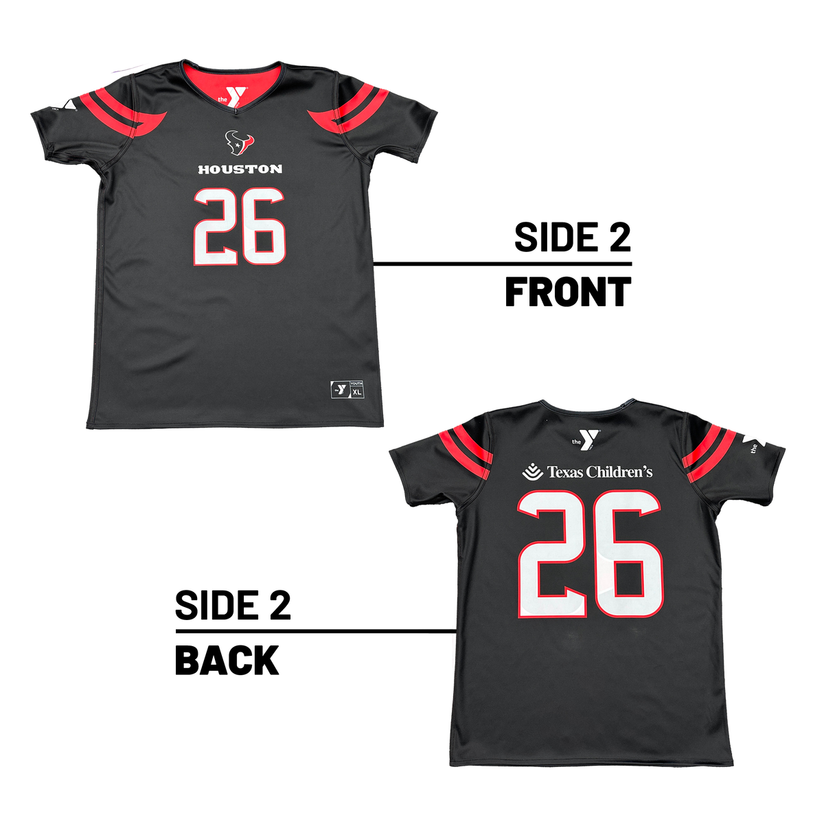 YMCA of Greater Houston :: Texans Flag Football Jersey