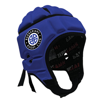 Barbarians Rugby Club :: GameBreaker or GameBreaker-Pro Headgear with Free Cinch Pack