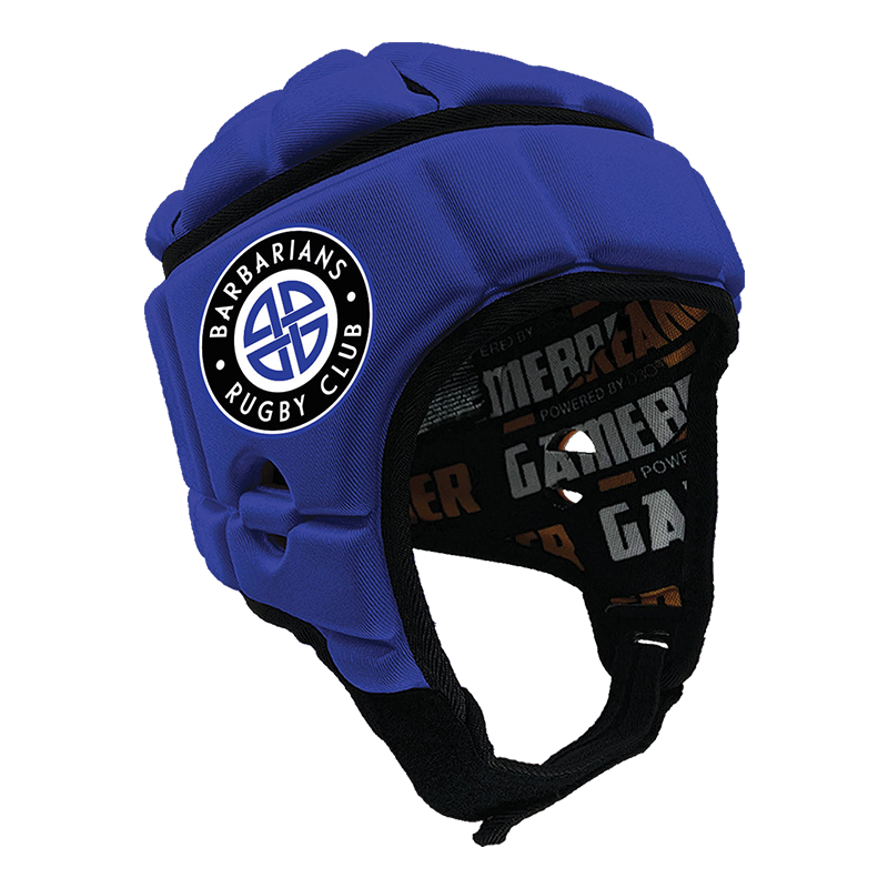 Barbarians Rugby Club :: GameBreaker or GameBreaker-Pro Headgear with Free Cinch Pack