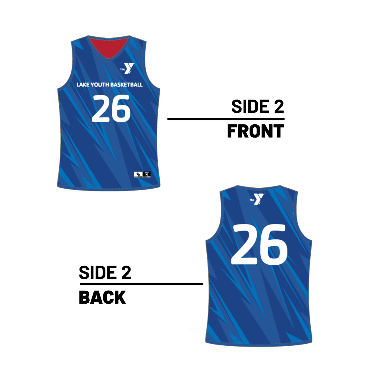 YMCA of Central Stark County :: Required Reversible Basketball Jersey