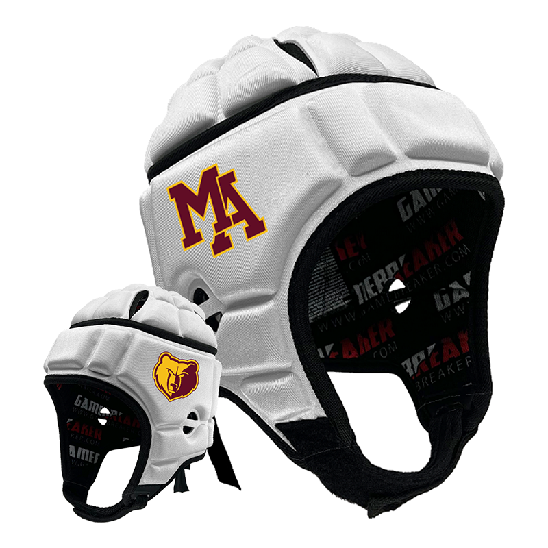 Menlo-Atherton Bears Football :: GameBreaker or GameBreaker-Pro Headgear with Free Cinch Pack and GameBreaker Lip Protector Mouthpiece