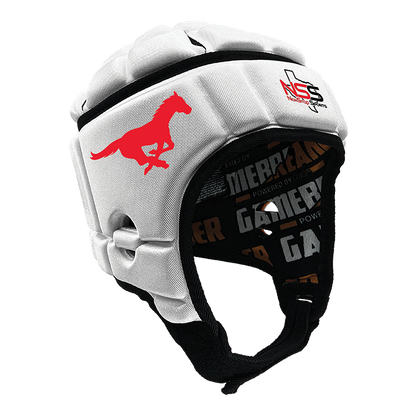 Moore Mustangs :: GameBreaker or GameBreaker-Pro Headgear with Free Cinch Pack and Lip Protector Mouthguard