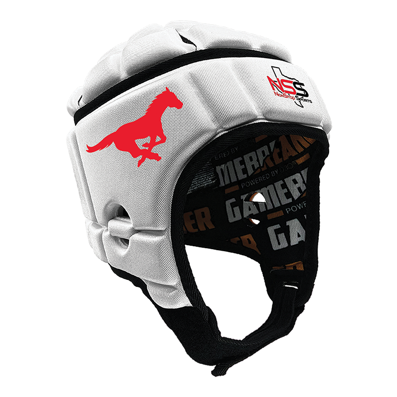 Moore Mustangs :: GameBreaker or GameBreaker-Pro Headgear with Free Cinch Pack and Lip Protector Mouthguard