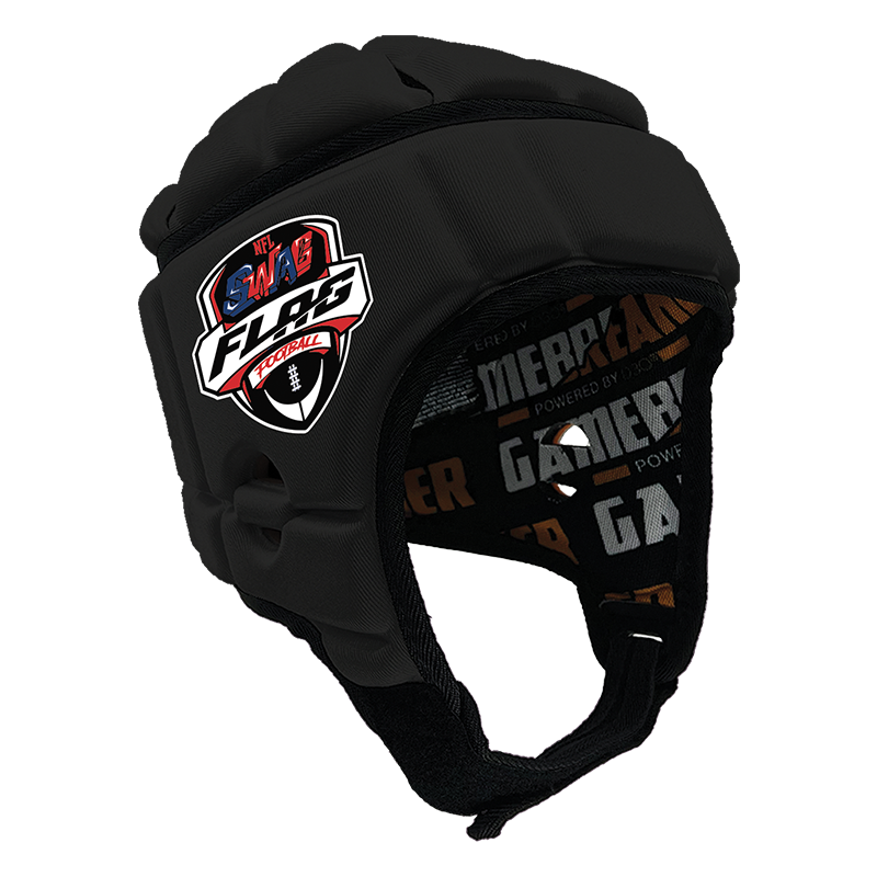 NFL Swag Flag Football :: GameBreaker Headgear with Free Cinch Pack and Lip Protector Mouthguard