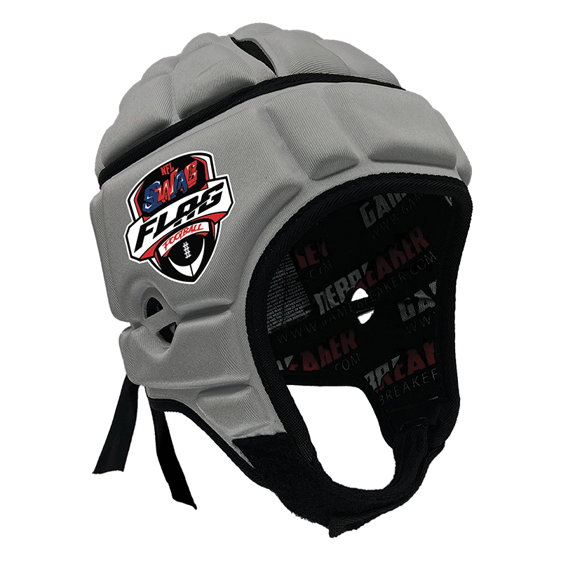 NFL Swag Flag Football :: GameBreaker Headgear with Free Cinch Pack and Lip Protector Mouthguard