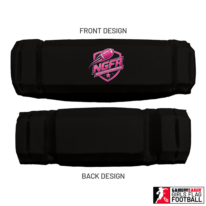 NGFA Girls Flag Football :: AURA Headband with Free Cinch Pack and Gamebreaker Lip Protector Mouthpiece