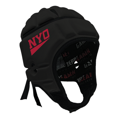 NYO Flag Football :: GameBreaker or GameBreaker-Pro Headgear with Free Custom Cinch Pack and Lip Protector Mouthguard