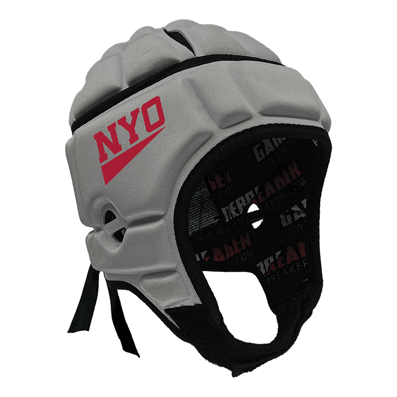 NYO Flag Football :: GameBreaker or GameBreaker-Pro Headgear with Free Custom Cinch Pack and Lip Protector Mouthguard