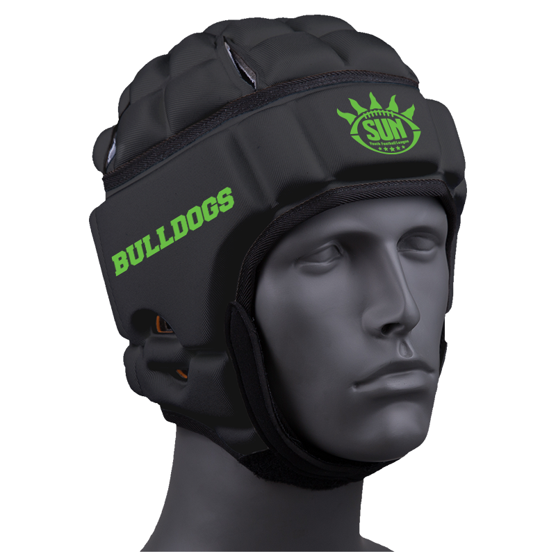 SUNYFL BULLDOGS :: GameBreaker or GameBreaker-Pro Headgear with Free Cinch Pack and Lip Protector Mouthguard