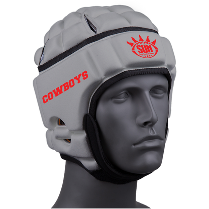 SUNYFL COWBOYS :: GameBreaker or GameBreaker-Pro Headgear with Free Cinch Pack and Lip Protector Mouthguard