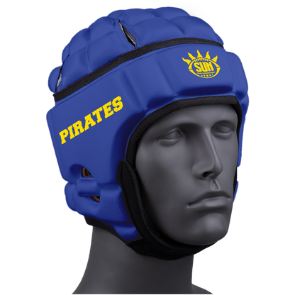 SUNYFL PIRATES :: GameBreaker or GameBreaker-Pro Headgear with Free Cinch Pack and Lip Protector Mouthguard