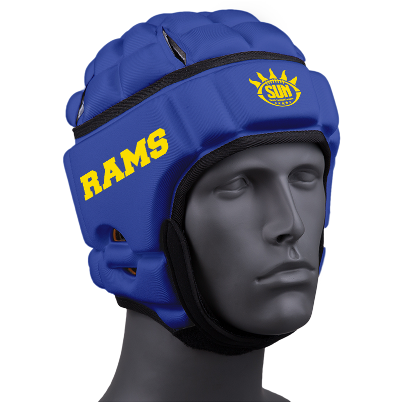 SUNYFL RAMS :: GameBreaker or GameBreaker-Pro Headgear with Free Cinch Pack and Lip Protector Mouthguard