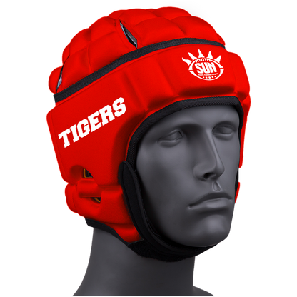 SUNYFL TIGERS :: GameBreaker or GameBreaker-Pro Headgear with Free Cinch Pack and Lip Protector Mouthguard