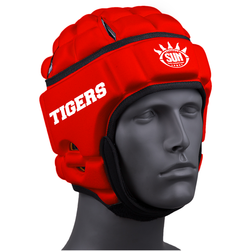 SUNYFL TIGERS :: GameBreaker or GameBreaker-Pro Headgear with Free Cinch Pack and Lip Protector Mouthguard